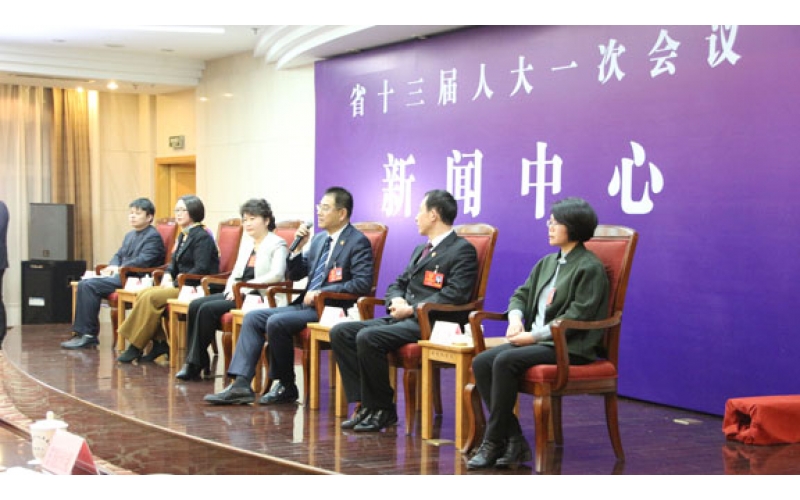 全程助力2018安徽省“兩會”新聞中心集體記者采訪直播